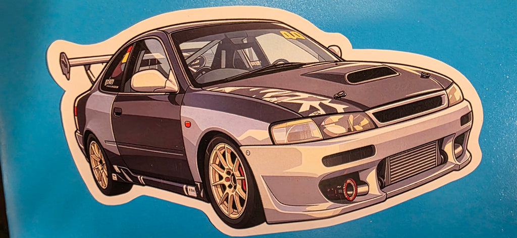 New Build Levin Die Cut Sticker