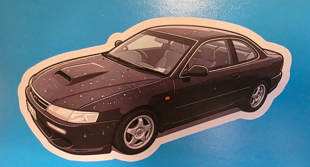 Black AE101 GTZ Sticker