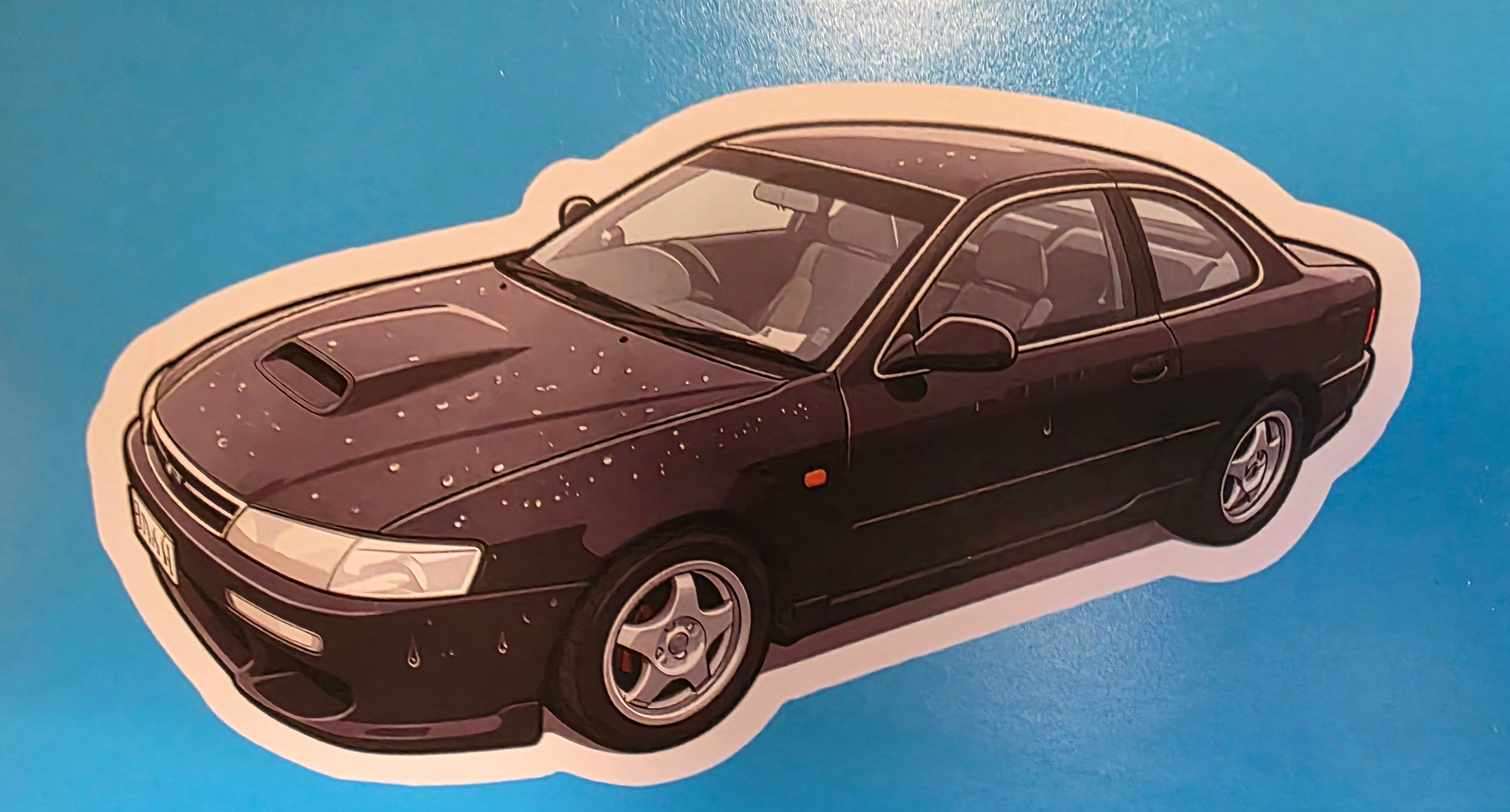 Black AE101 GTZ Sticker