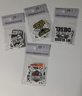 Small Lucky Dip Stickers - Diesel Mechanic