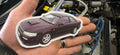 Black AE101 GTZ Sticker
