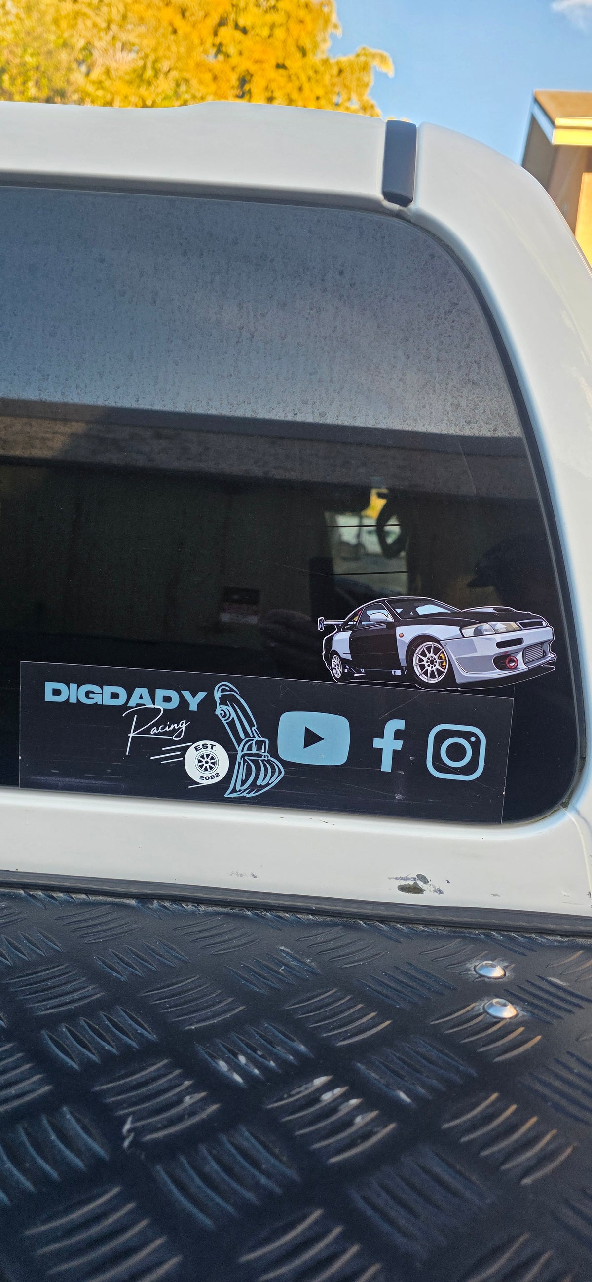 Under Construction AE101 Levin Build Die Cut Sticker